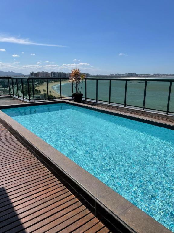 Flat Praia De Camburi Vitória Exterior foto
